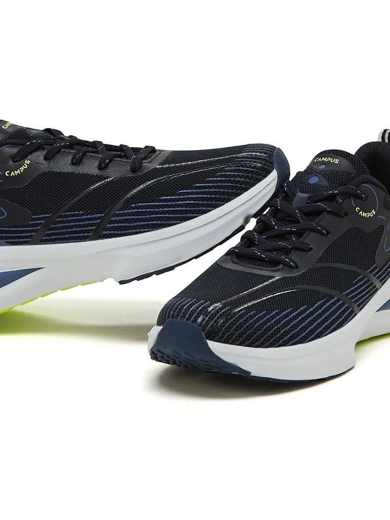 GLITCH Navy Men's Running Shoes — photo 7