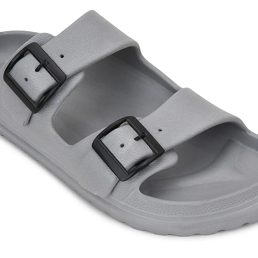 A-HA Light Grey Casual Flat Sandal For Men COMMIT By Liberty — photo 5