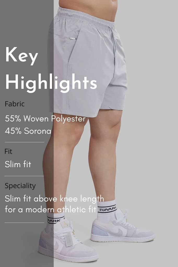 Thread Shorts Light Grey — photo 8