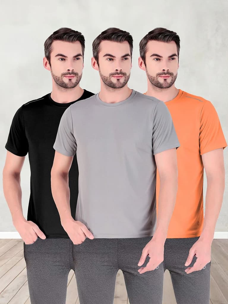 Men's Activewear Sports T-shirt Pack of 3 — photo 11