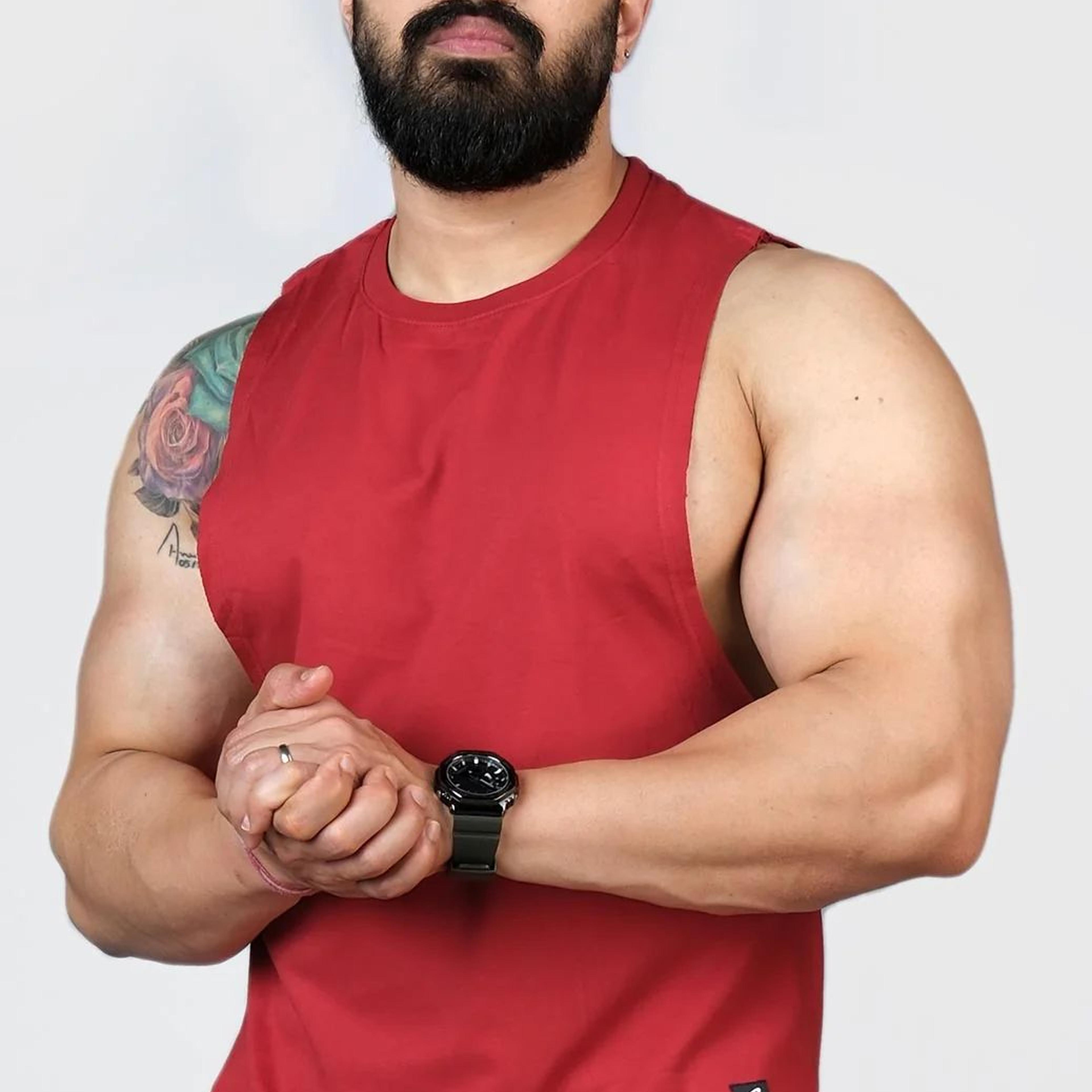 Legacy DeepArm Tank Maroon