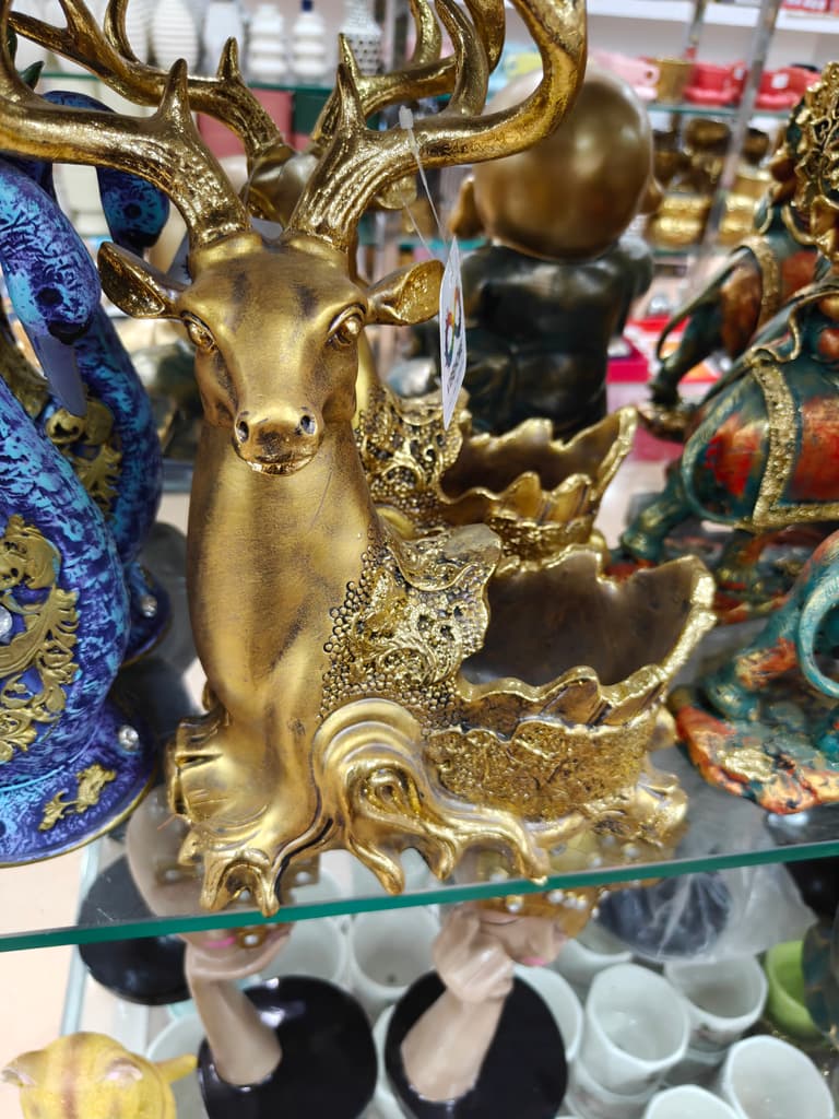 Gold Dragon Statue | Decorative | Bronze | Gold
