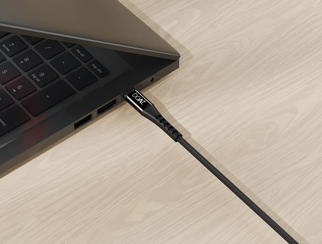 boAt C600 Fast Charging Cable | Charging Cable with 1.5m Cable, Nylon Braided Cable, 100 PD Fast Charging, USB 3.2 Gen 2 — photo 5