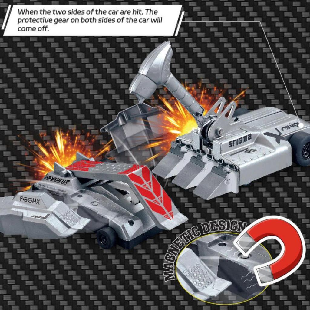 Armored Cars Magnetic Battle RC Car Set — photo 4
