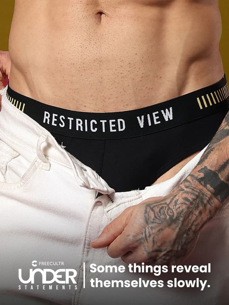Statement Men's Brief "Restricted View" — photo 6