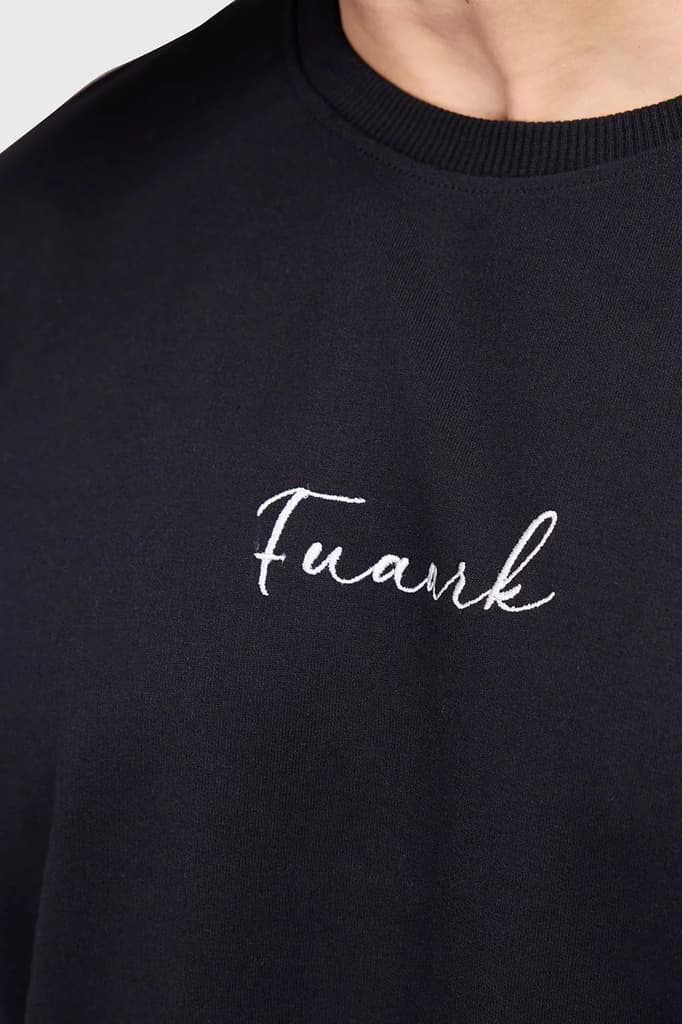 Bold Oversized T-shirt Black — photo 3