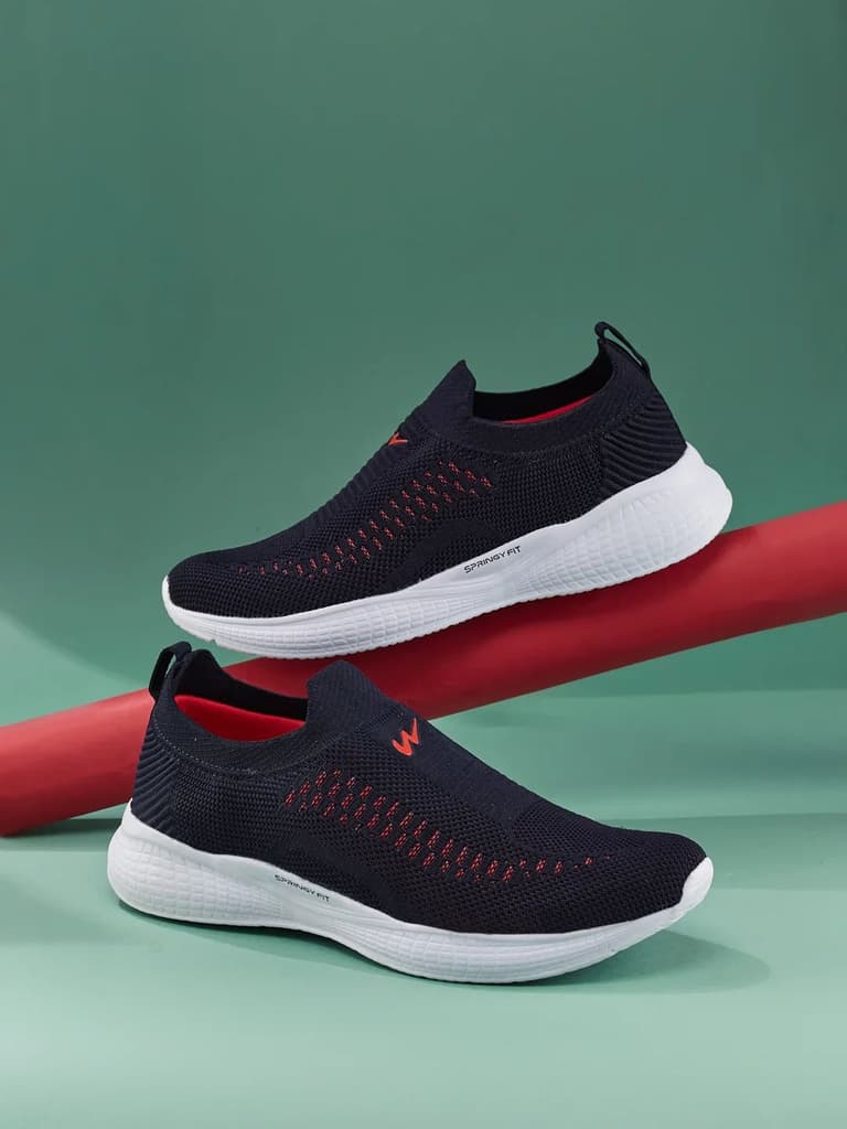 VAYU Blue Men's Walking Shoes