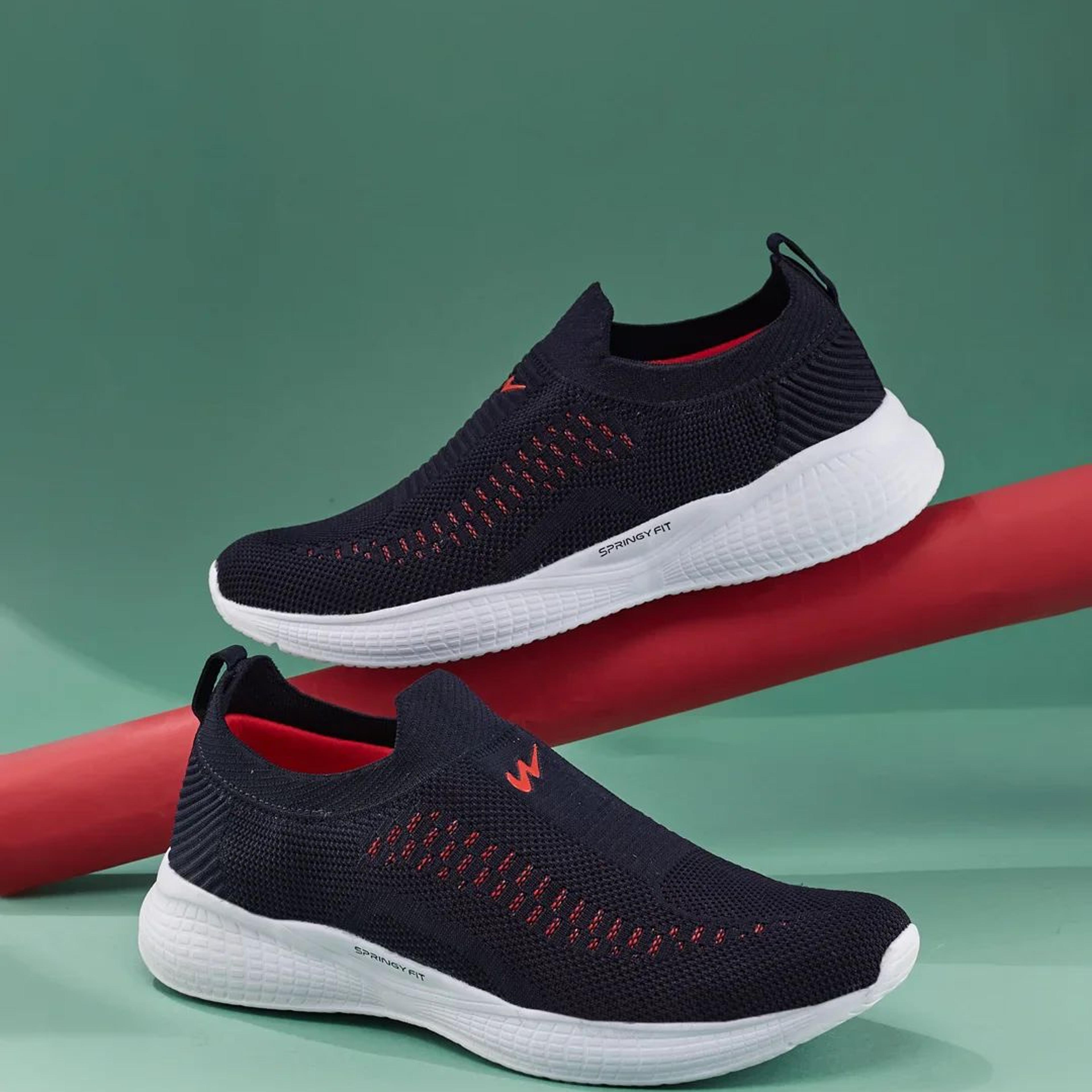 VAYU Blue Men's Walking Shoes
