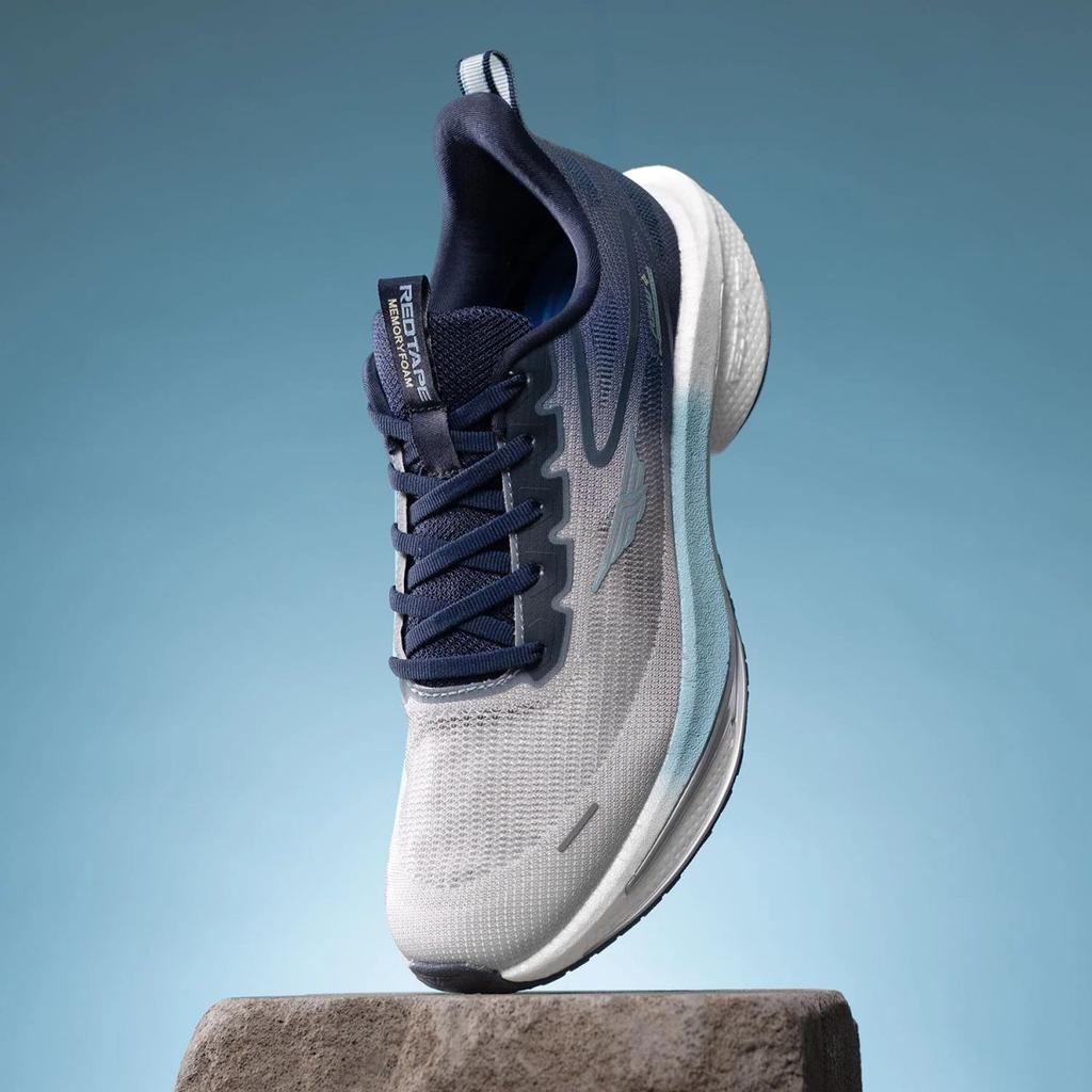 Sports Shoes for Men in Grey and Blue | Athleisure Shoes — photo 6