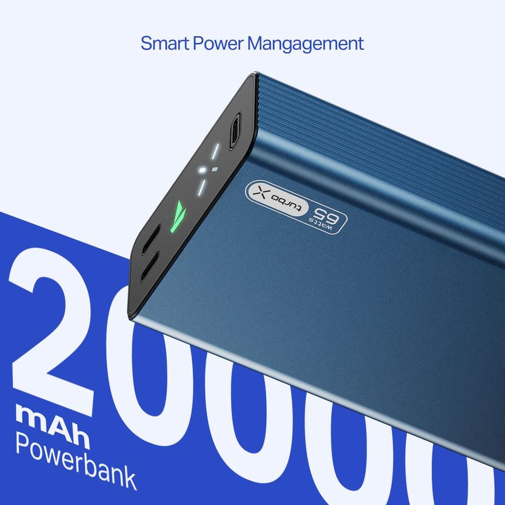 boAt Energyshroom PB465 Turbo X | 20000mAh Power Bank with 65W Turbo Fast Charging — photo 9