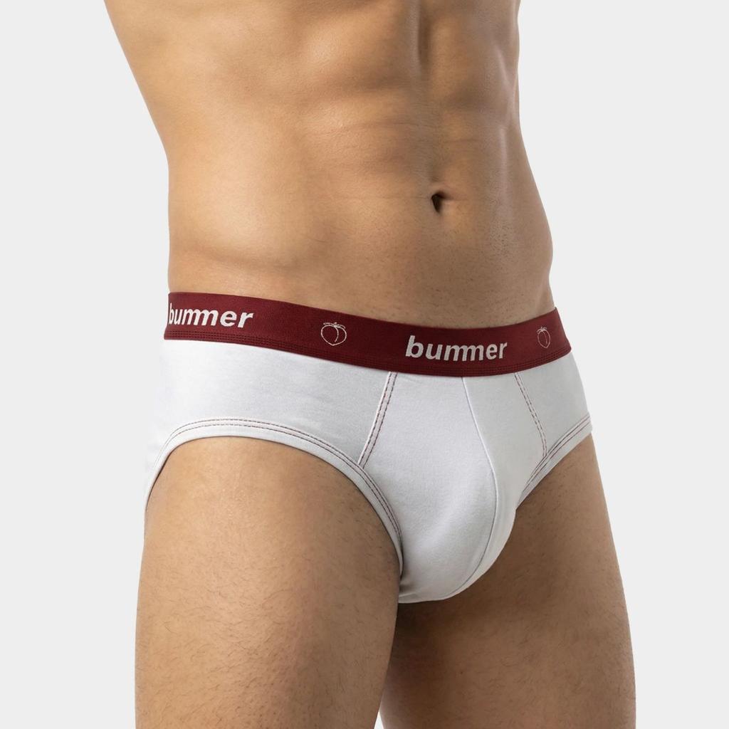 Brief & Boy Short Matching Set - Blanc — photo 2