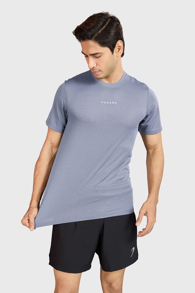 Slate Running T-shirt Grey — S