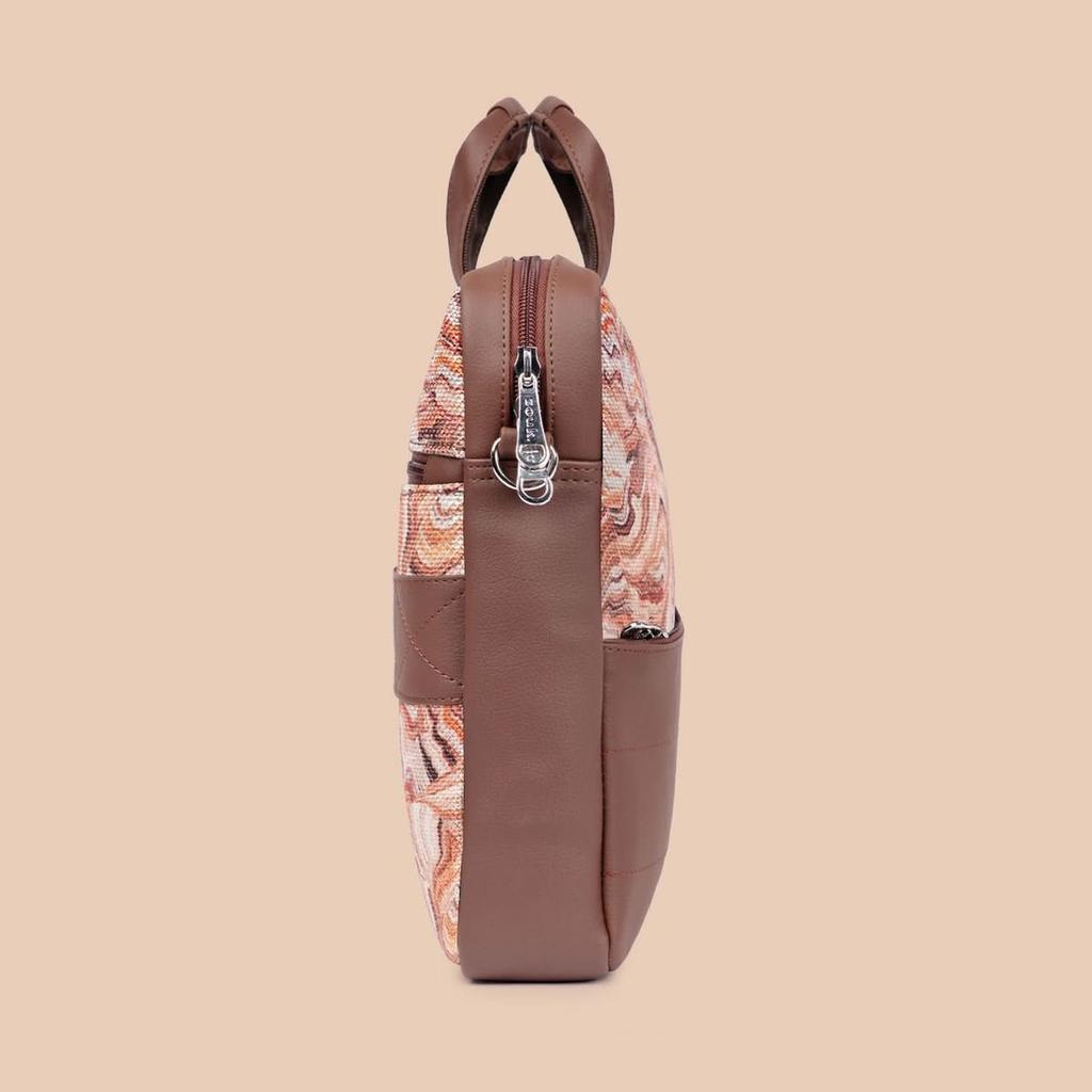 Arin Laptop Bag - Nicobar Coral — photo 8