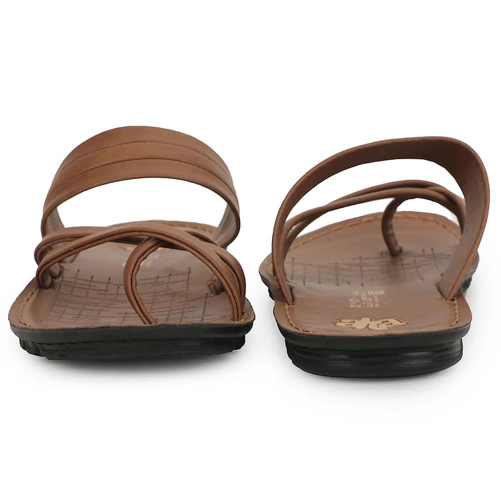 A-HA Tan Casual Slipper For Men MPU-52 By Liberty — photo 6