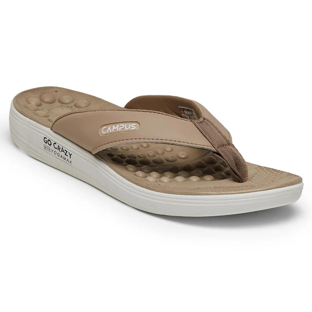 SL-418LA Beige Women's Flip Flops