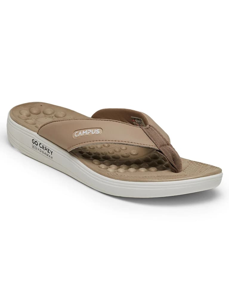 SL-418LA Beige Women's Flip Flops — Beige / 4