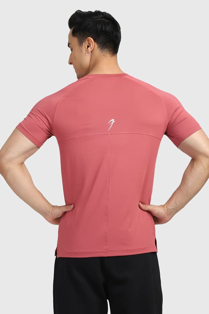 Sleek T-shirt Deep Red — photo 5