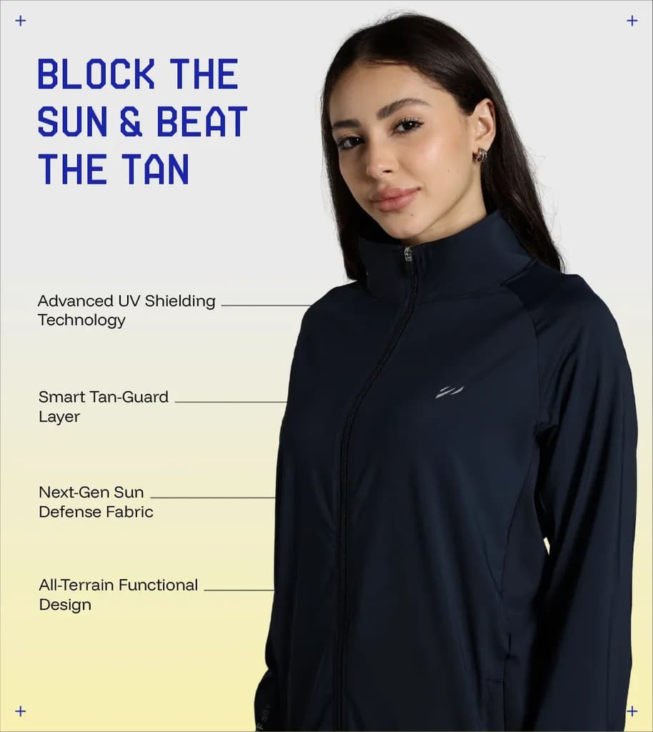 Womens Sunscreen Jacket Ice — photo 3