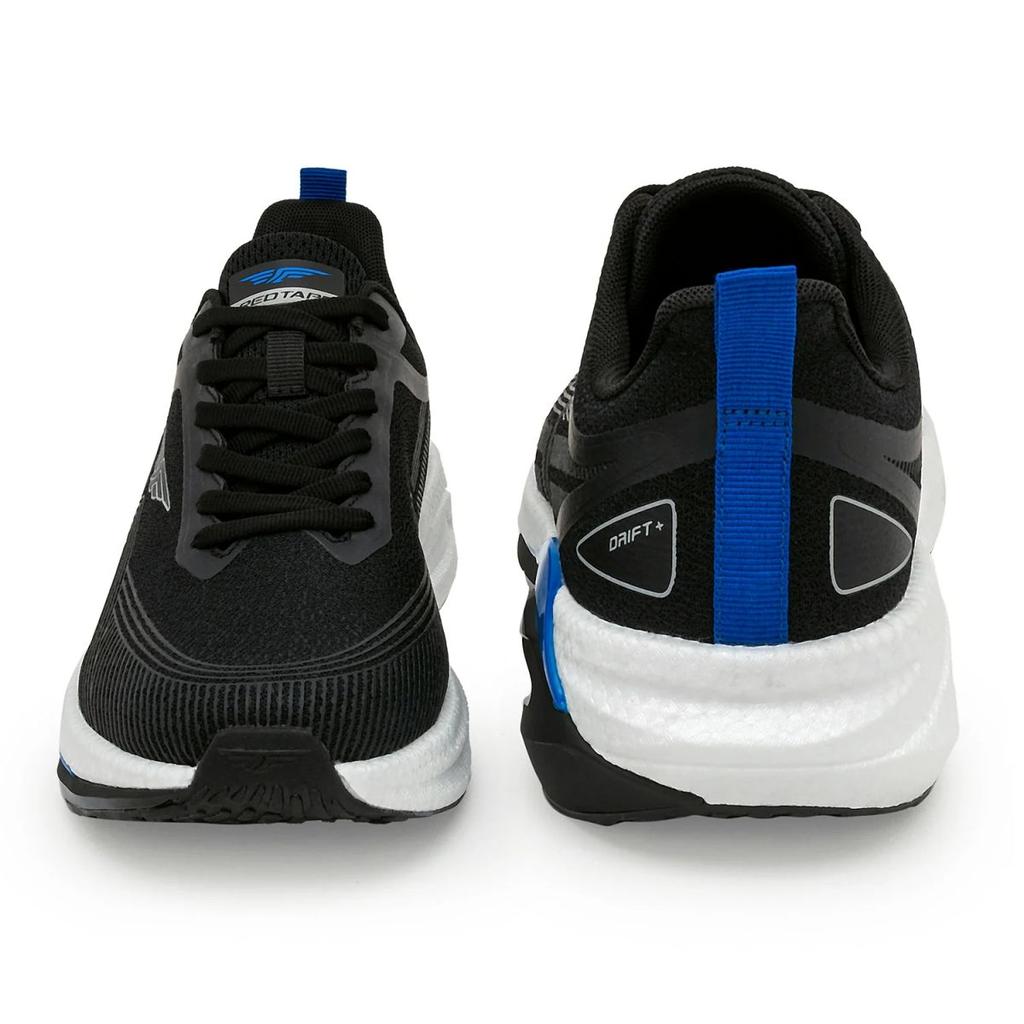 Athleisure Sports Shoes for Men in Black and Blue | Low-Cut Shoes. — photo 4