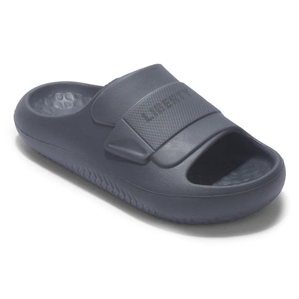 A HA DAILYWALK Dark Grey Casual Slip on Slides for Men by Liberty — 6/40 / Dark Grey