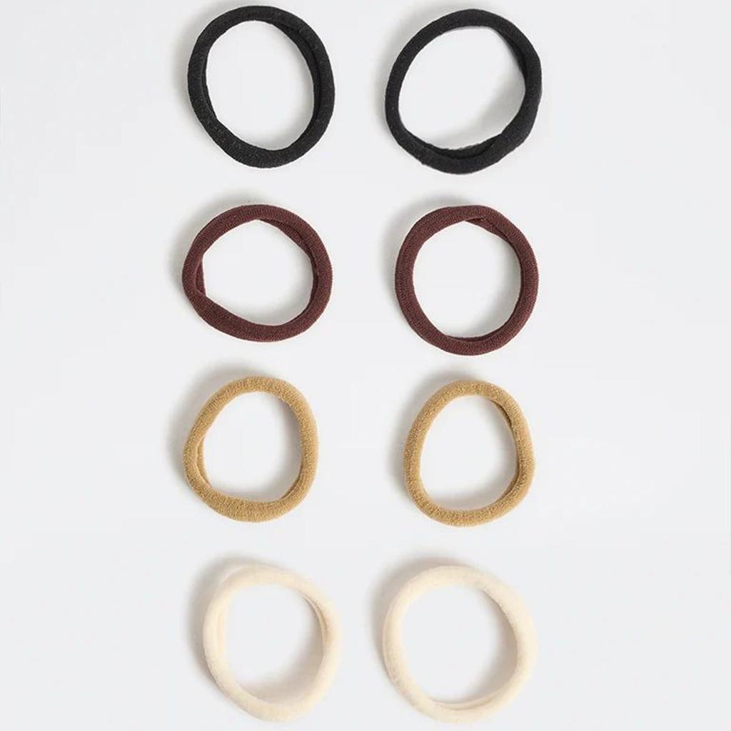 Westside Accessories Brown Ombre Hair Ties - Pack of 8