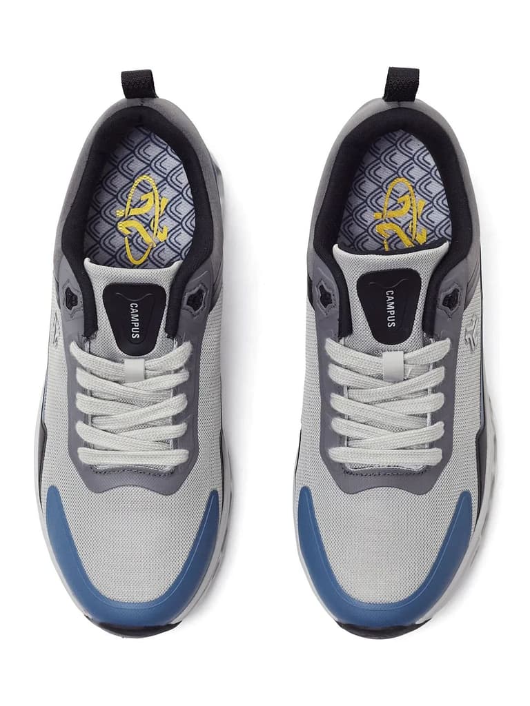 TRASKO Grey Men's Running Shoes — photo 6