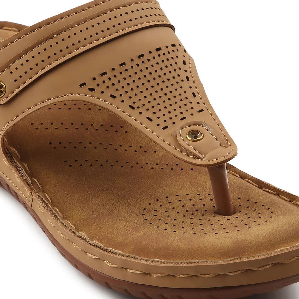 Senorita Beige Casual Slipper For Women S624-09 By Liberty — photo 6