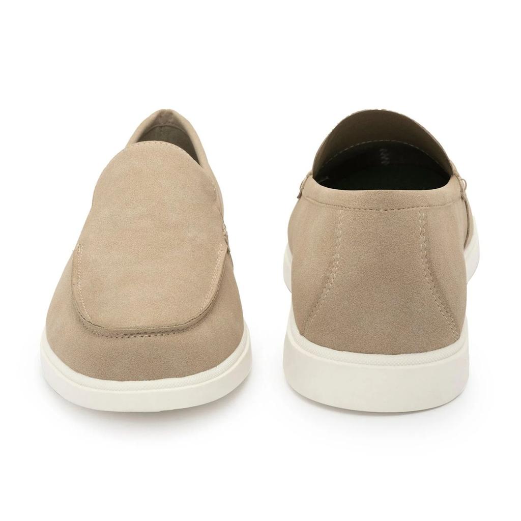Vegan Loafer Shoes for Men in Sand| Low-Cut Formal Dress Shoes. — photo 4