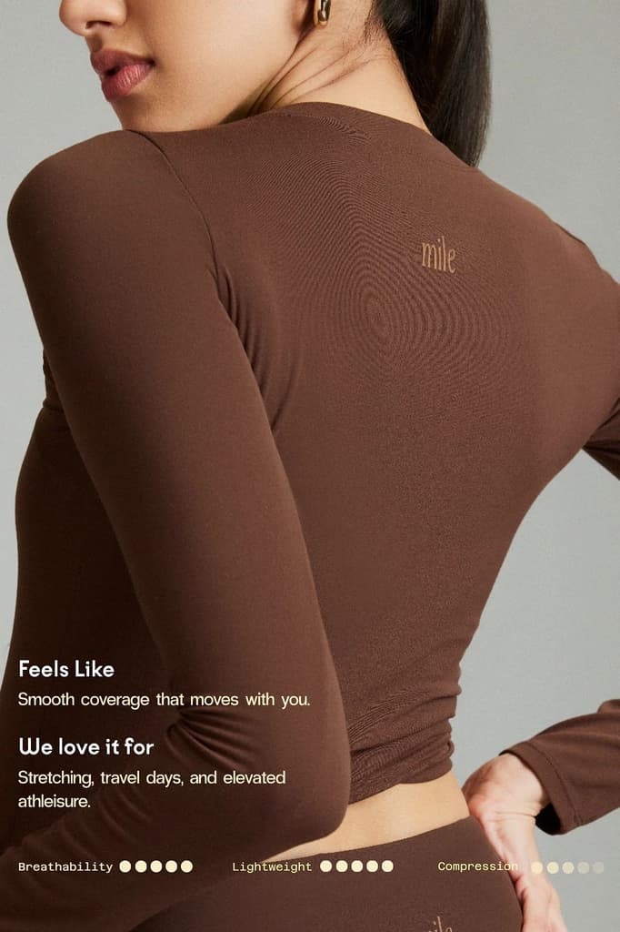 Coffee Bean OnTheGo Fitted Full Sleeves Top — photo 5