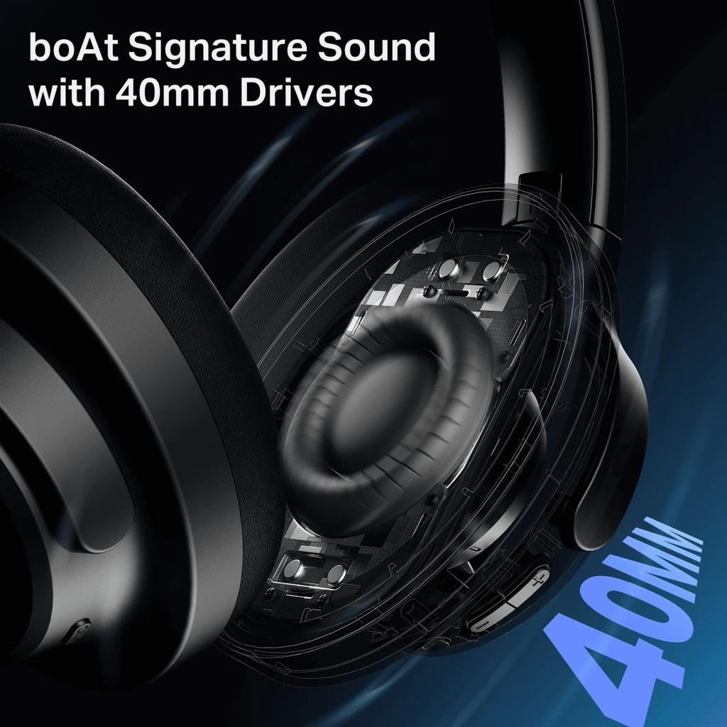 boAt Rockerz 512 ANC | Wireless Headphones with 40dB Hybrid ANC, 80H Playback & boAt Signature Sound — photo 7