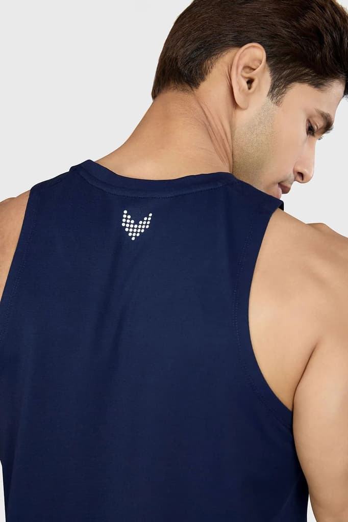 Pulse Running Tank Navy — photo 4
