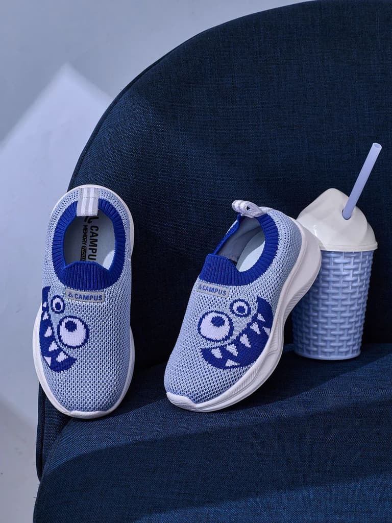 GALRO K Navy Kids Walking Shoes