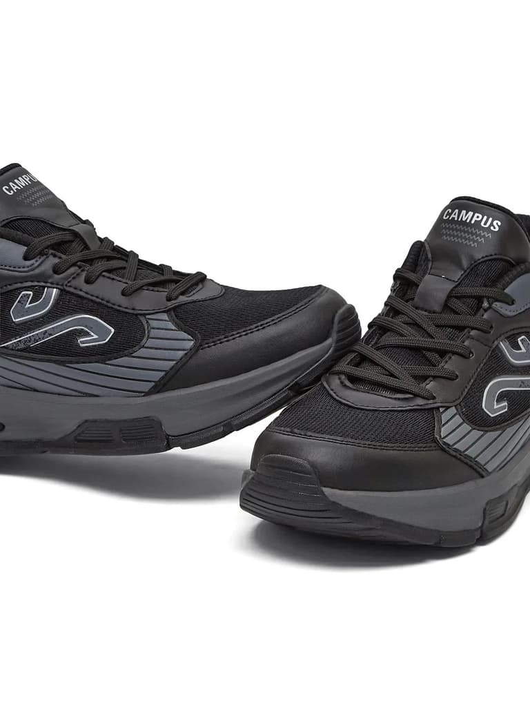 DENRO Black Men's Sneakers — photo 7