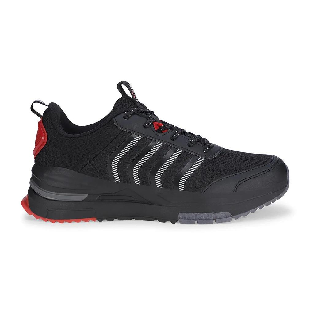 FLEX Black Men's Sports Shoes