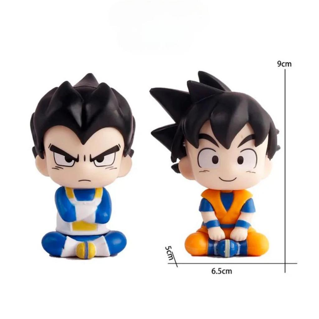 Chibi Saiyan Warrior PVC Collectibles | Dragon Ball Z Sitting Figurines — photo 3