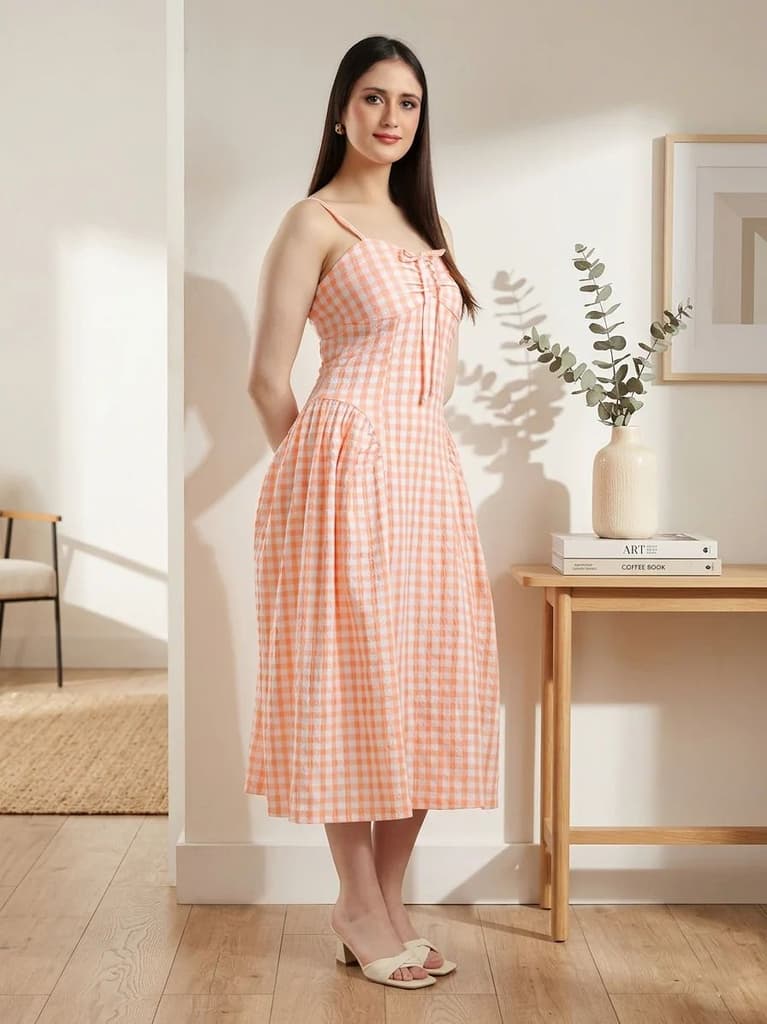 Alya Fit& Flare Dress — photo 2
