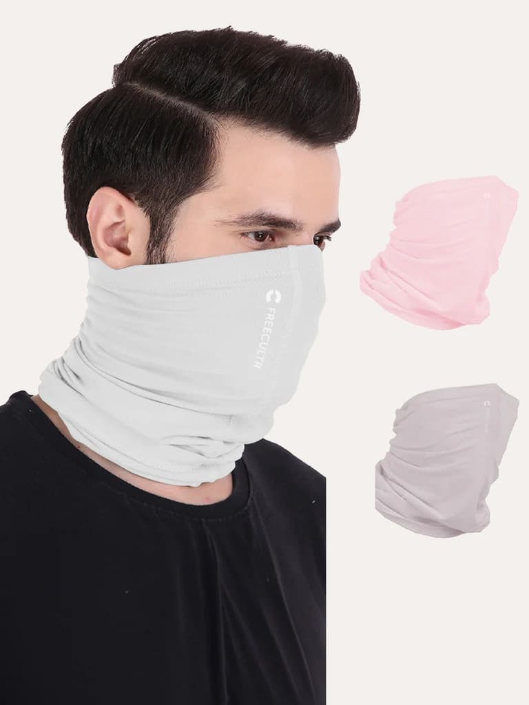 Unisex Organic Bandana Masks - Plain (Pack of 3) — photo 12
