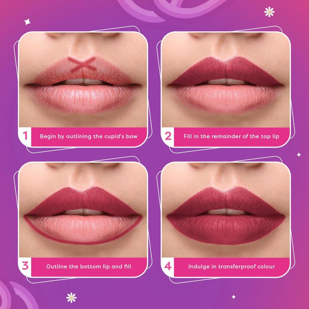 Set of 3 Ultrastay Transferproof Lipstick