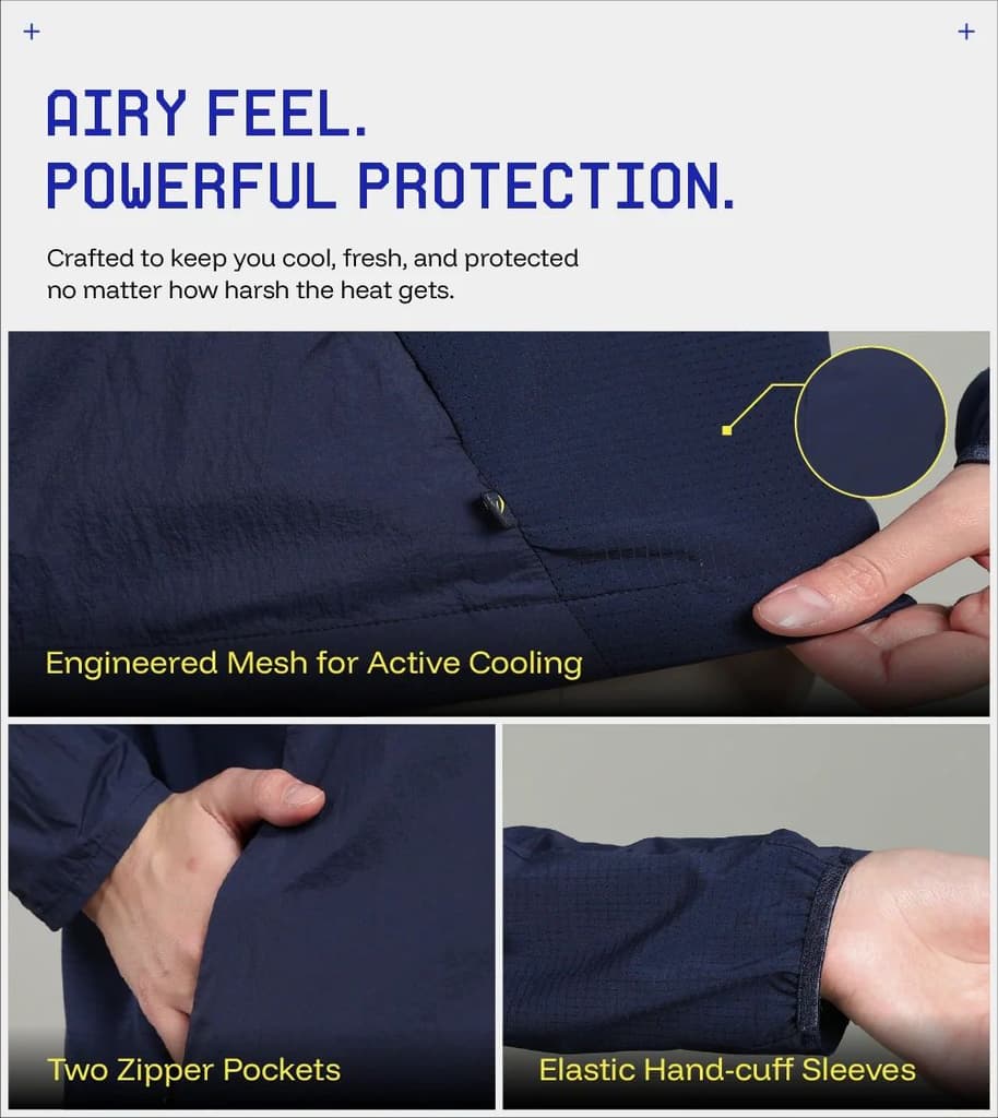 Women Sunscreen Jacket Air Pro — photo 5