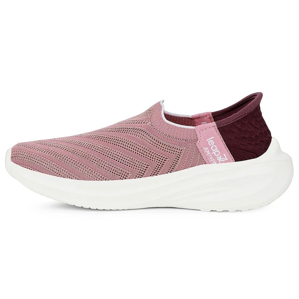 Leap7x Sports Peach Walking Shoes For Women EAZY-W6 By Liberty — photo 3