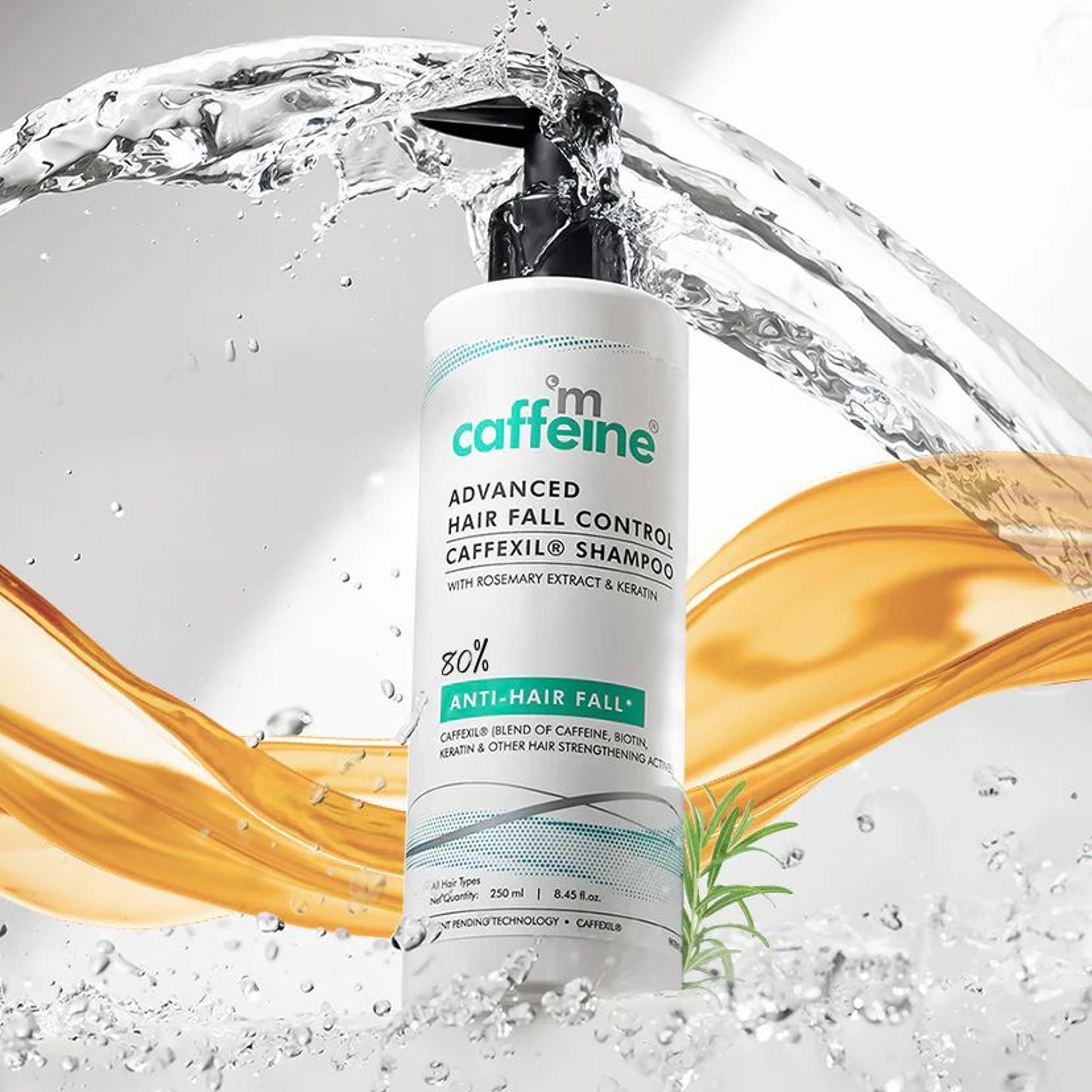 Advanced Hair Fall Control Caffexil® Shampoo with Rosemary-250 ML