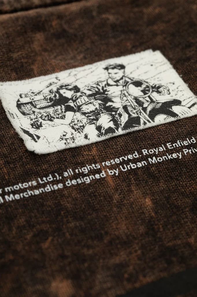 Made Like A Gun Cropped Tee 001_Royal Enfield x Urban Monkey — photo 7