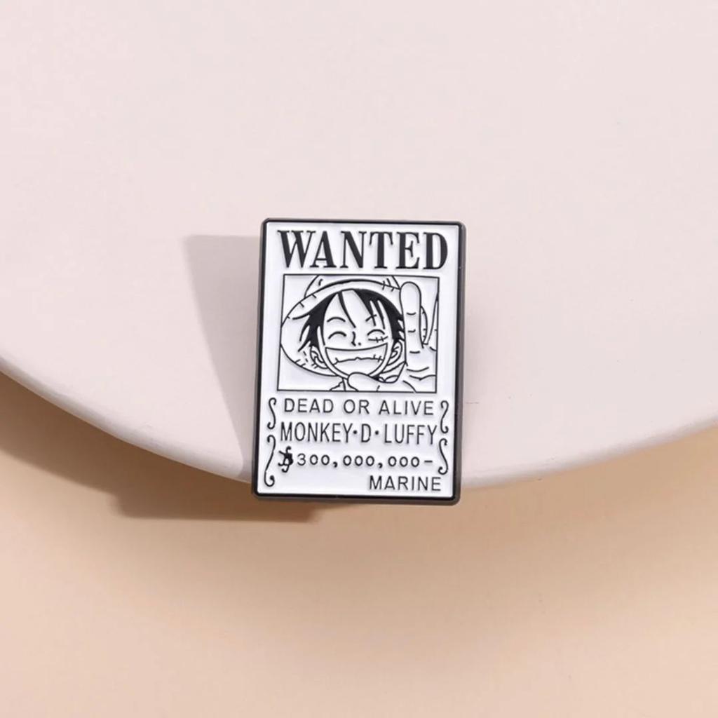 The Straw Hat Captain Lives On! Luffy One Piece Enamel Pin — photo 2