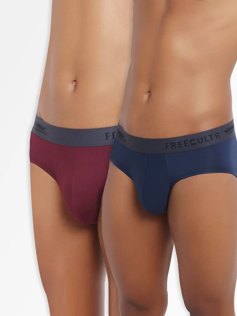 Men's Anti-Bacterial Micro Modal Brief in Contrast Waistband (Pack of 2) — photo 12