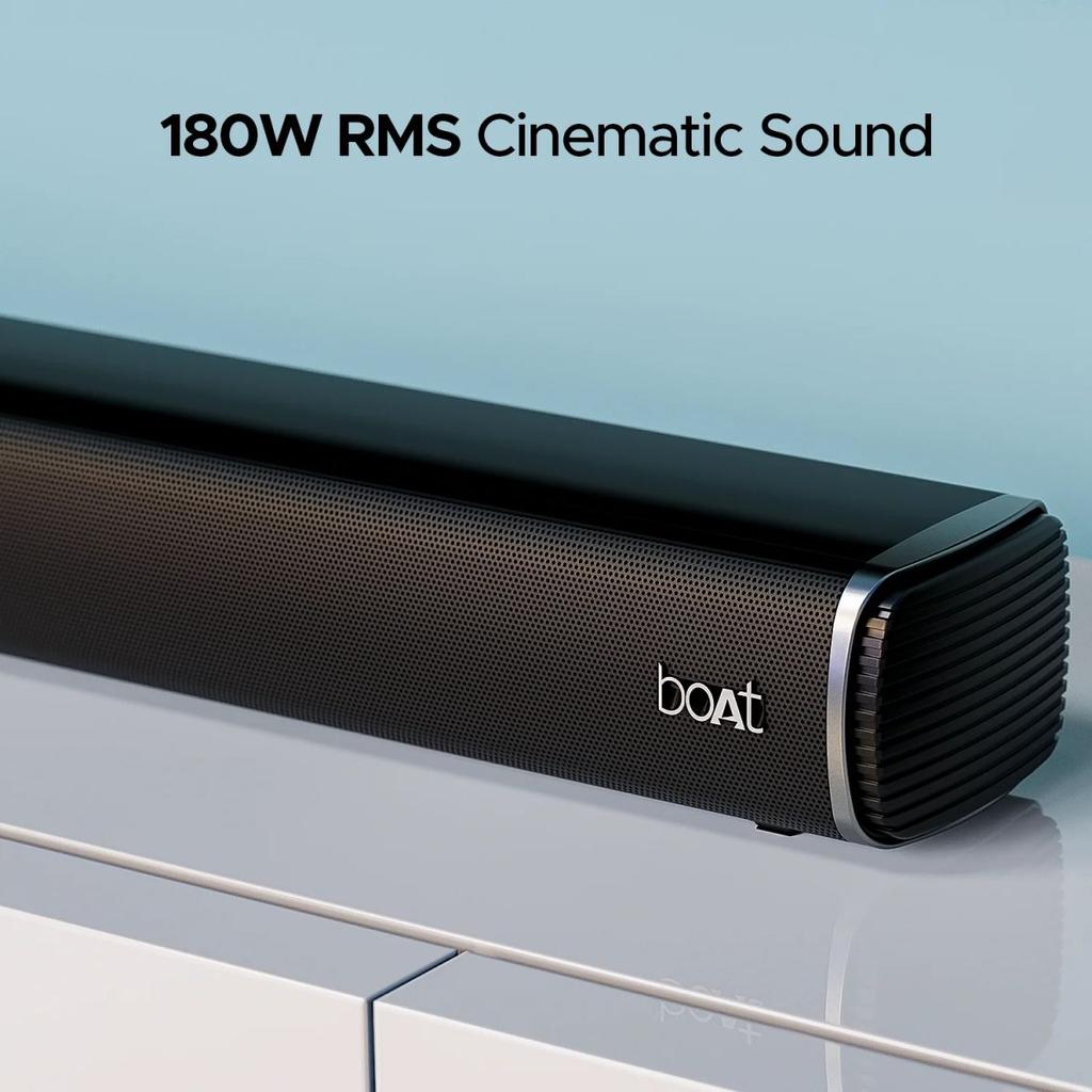 boAt Aavante Bar 2400 | Bluetooth Soundbar with 180W RMS Sound, 5.1 Channel with Wired Subwoofer, 2 Rear Satellite Speakers — photo 3