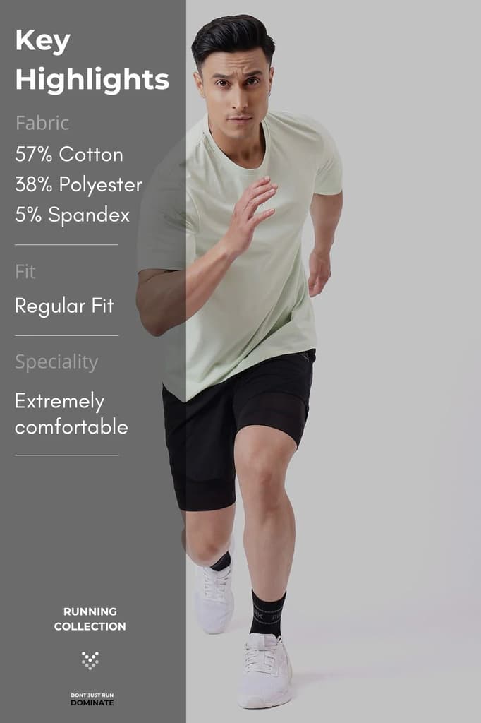 Pulse Running T-shirt Light Green — photo 7