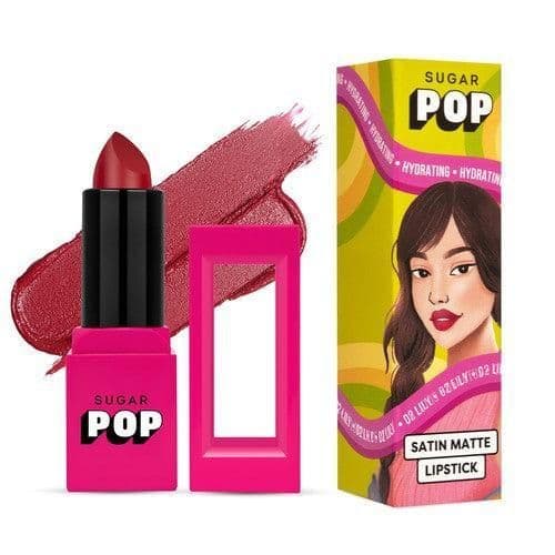 SUGAR POP Satin Matte Lipstick - 02 Lily