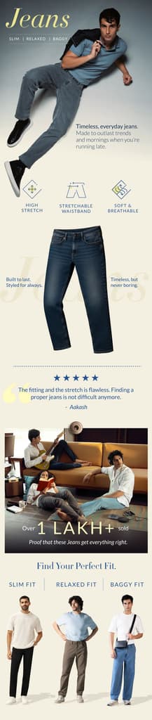 Vault Black Relaxed Fit Jeans — photo 9