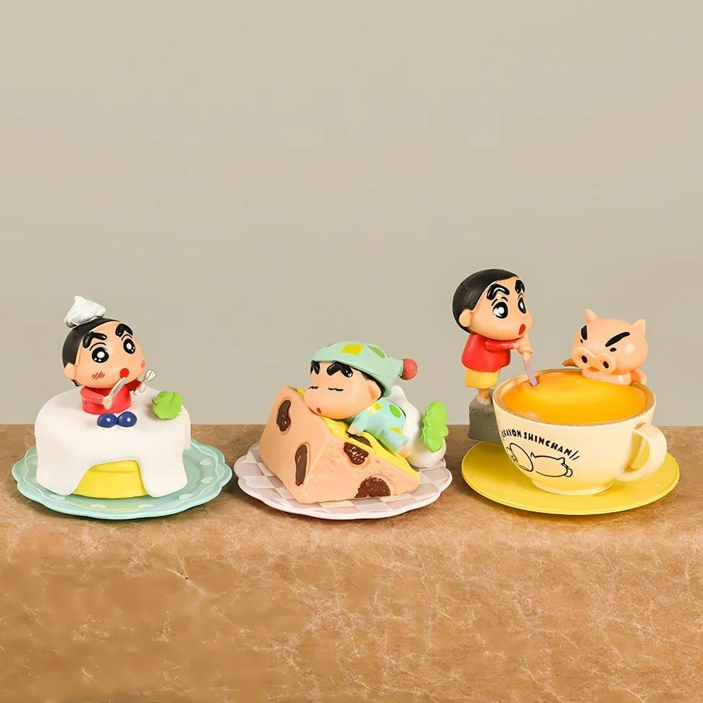 Foodie Shin Chan Figurines: A Taste of Mischief — photo 3