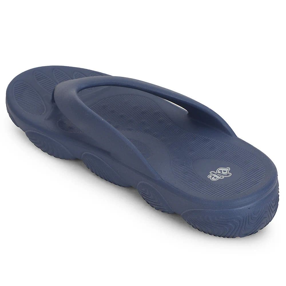 A-HA Navy Blue Casual Slipper For Men BEACHLITEM By Liberty — photo 4